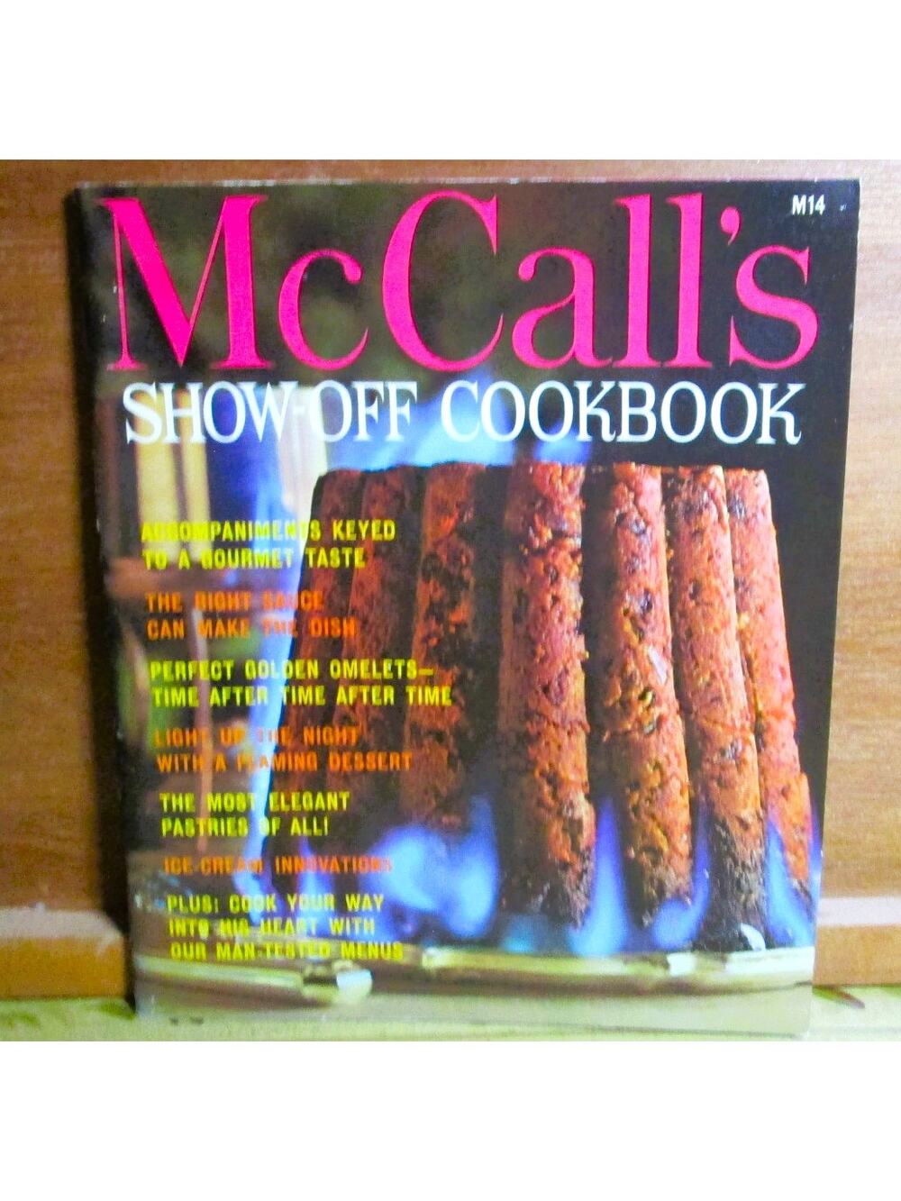 McCall’s Show‑Off Cookbook (1965) Gourmet Cooking, Omelets, Flaming Desserts
